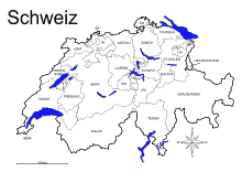 Download Vorlage mit den Kantonen der Schweiz