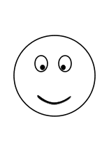 Malbilder Emojis, Smileys und Gesichter ausdrucken