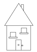 Haus Zeichnen Einfach