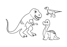Malvorlagen Dinosaurier Urzeit Tiere Dinos Ausmalbilder
