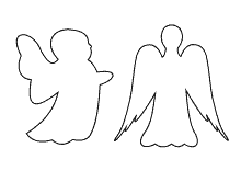 Engel Ausmalbilder Ausdrucken Weihnachtsengel Und Schutzengel